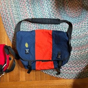 Two (2) Timbuk2 Messenger Bags (Small, Large)